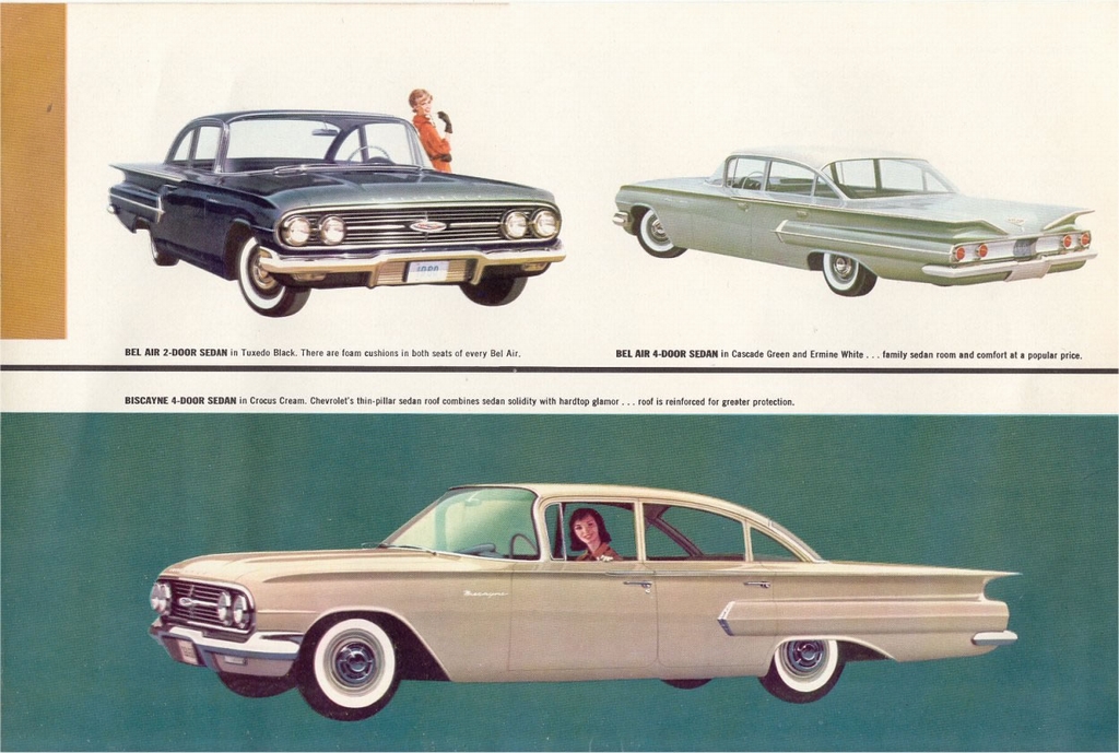 1960 Chevrolet Full-Line Brochure Page 5